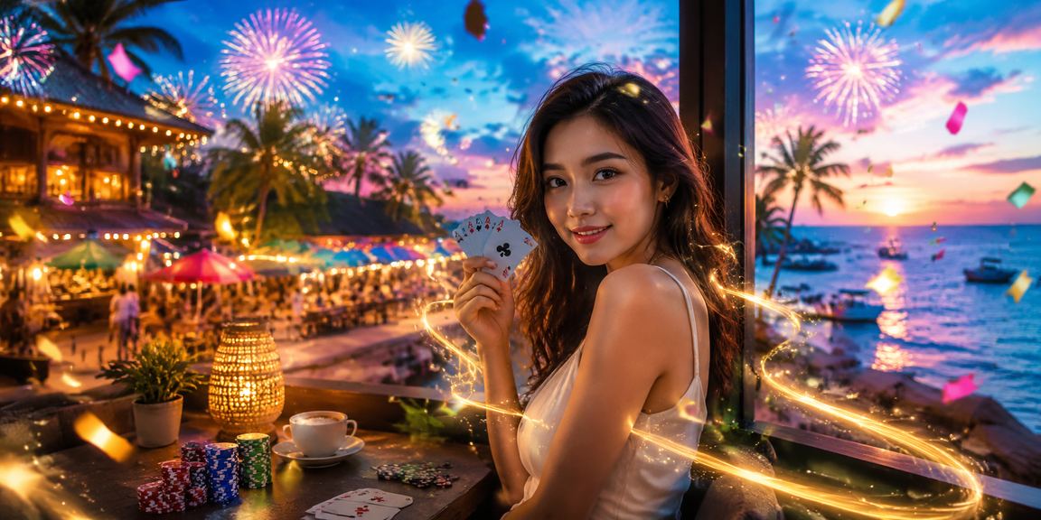 Pelbagai permainan meja seperti baccarat, poker